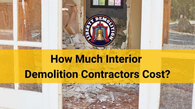 How Much Interior Demolition Contractors Cost