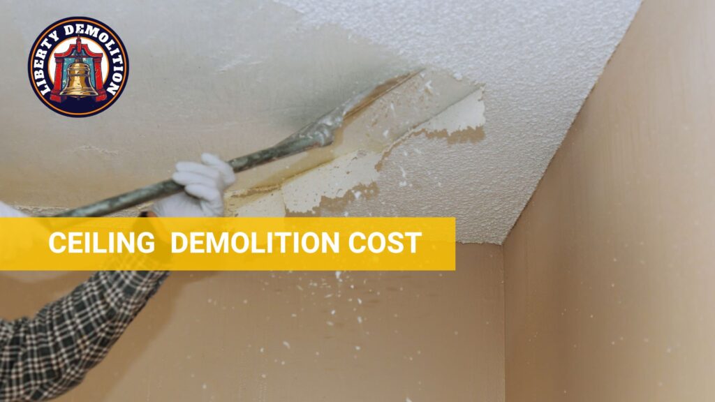 ceiling demolition cost