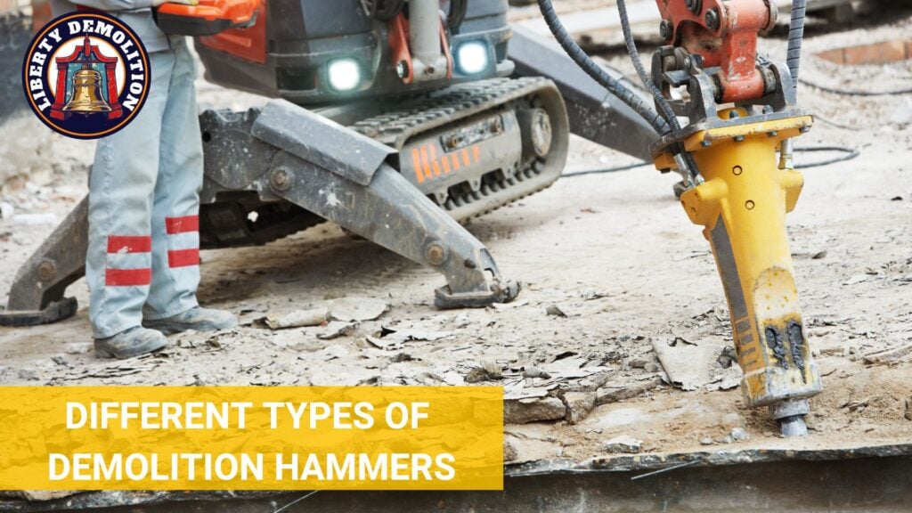 different types of demolition hammers