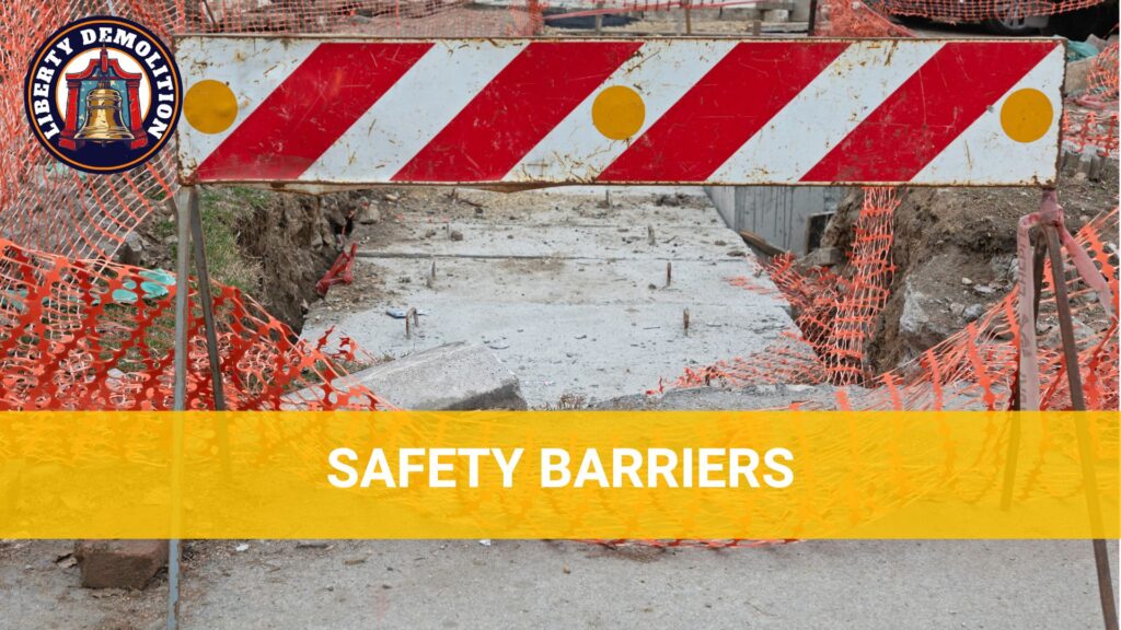 evacuation and safety barriers