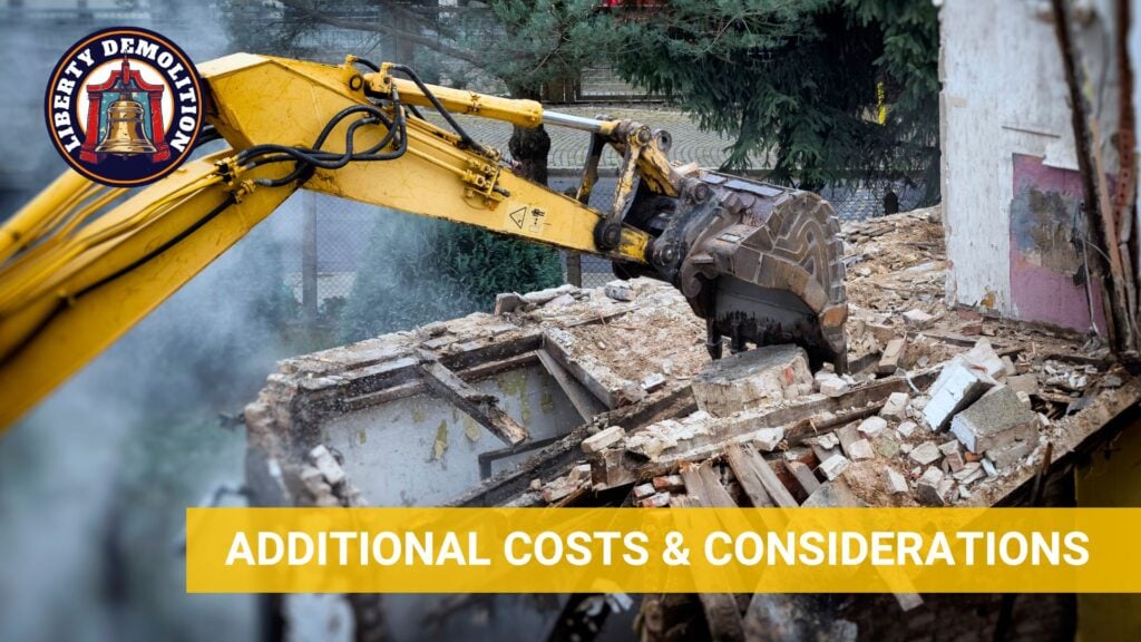 house demolition costs and considerations