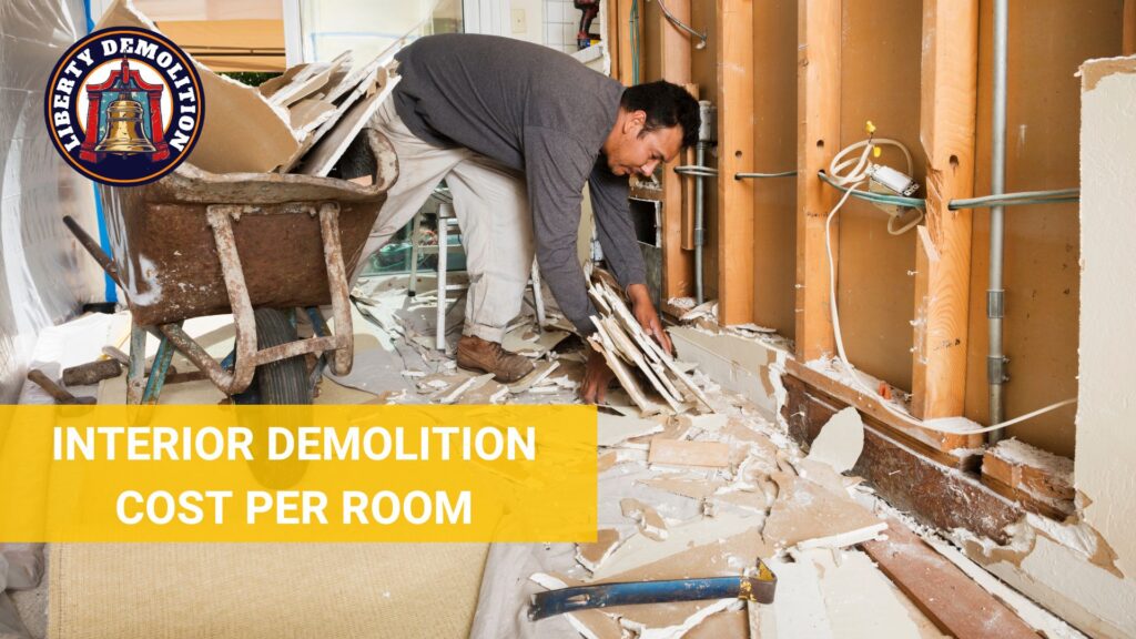 interior demolition cost per room