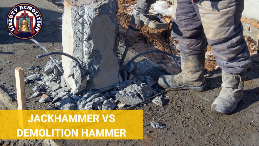 jackhammer vs demolition hammer