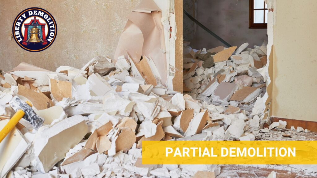 partial house demolition