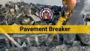 pavement breaker ideas and samples
