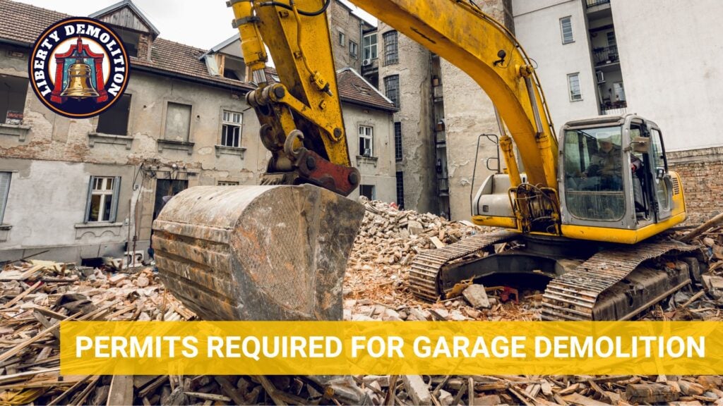 permits required for garage demolition