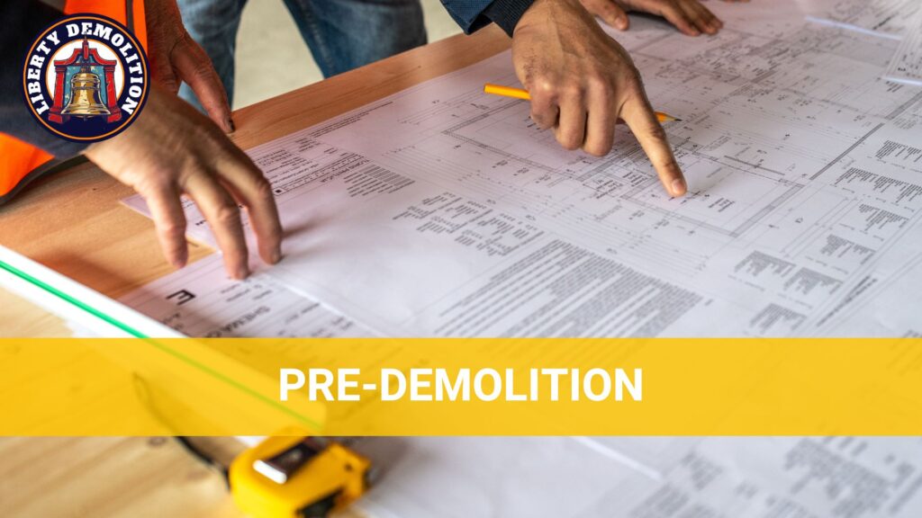 pre-demolition activities
