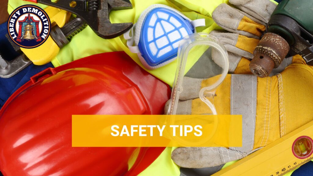 safety tips in using demolition hammer 5kg