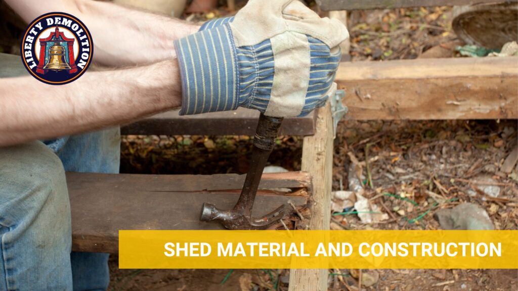 shed material and construction