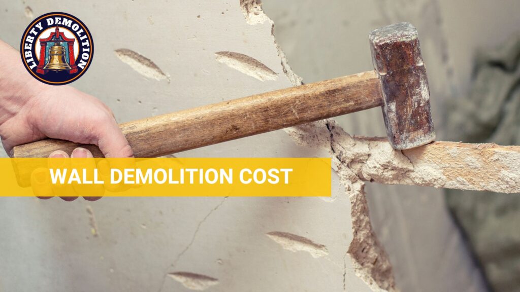 interior walls demolition cost