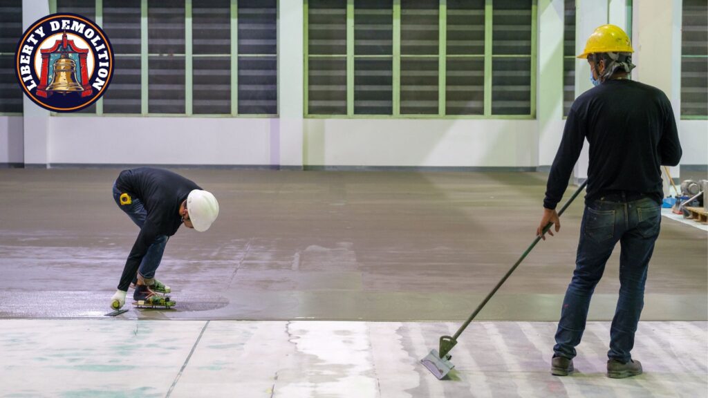 professional epoxy floor removal and installation